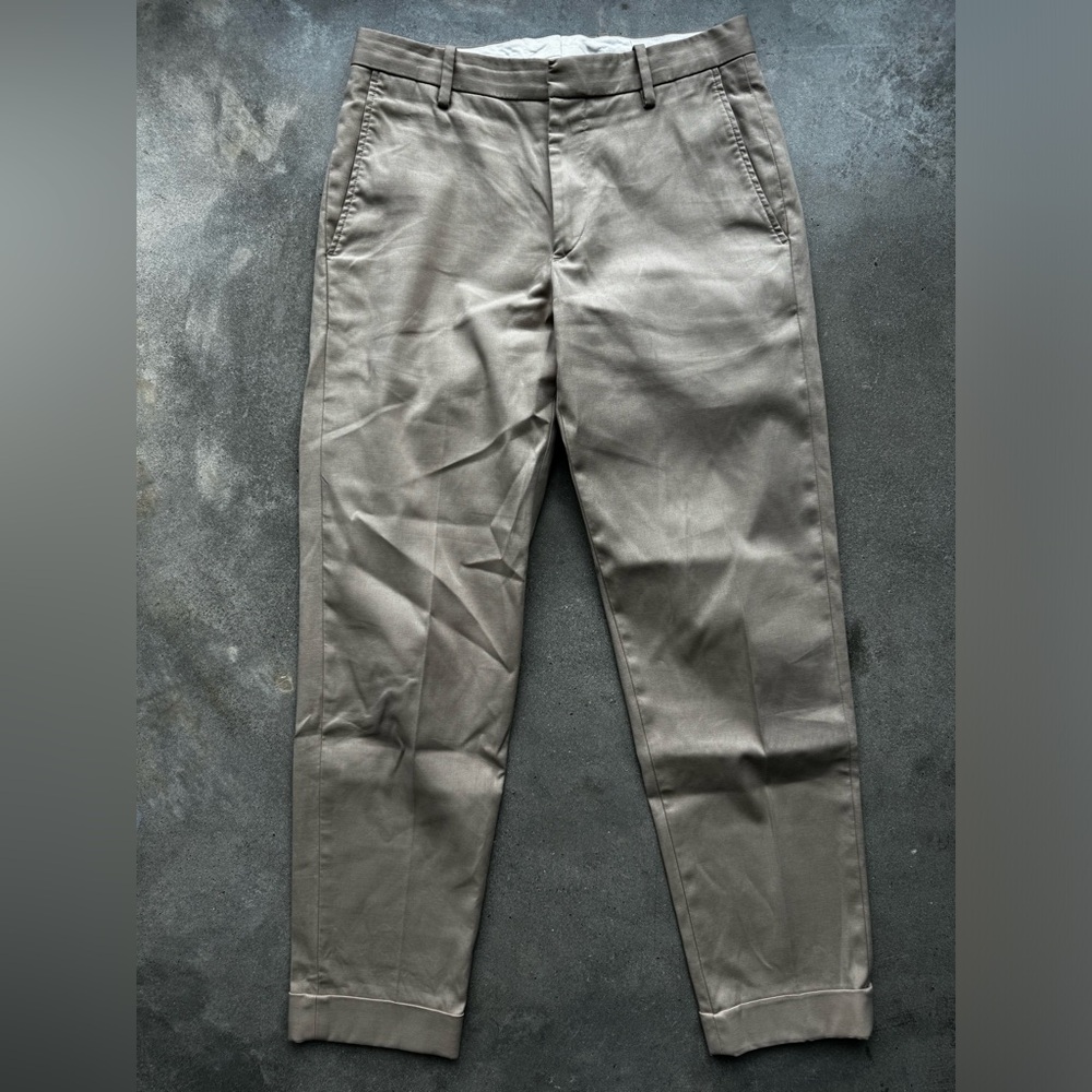 Theory Beige mens Cropped pants
